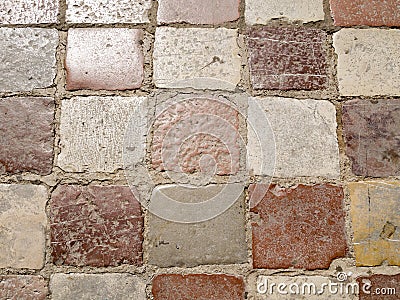 Ancient pavement Stock Photo