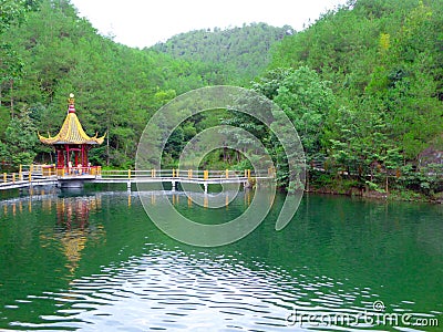 Ancient Pavilion Editorial Stock Photo