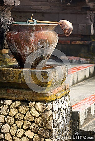 Ancient pot Stock Photo