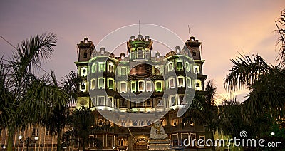 Rajwada Palace Indore Holkar Dynasty Stock Photo