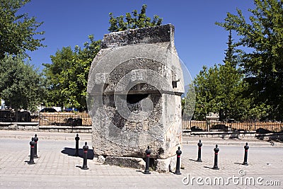 Ancient remains in MarÃ­timas, Turkey Stock Photo