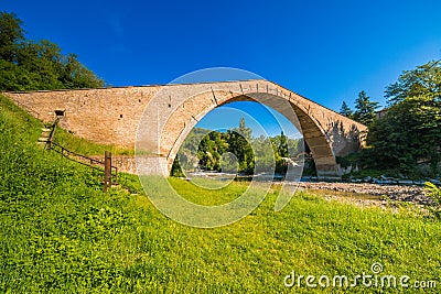 Ancient bridge Stock Photo