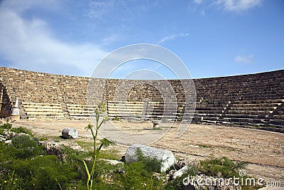 Ancient Roman site of Salamis. Stock Photo