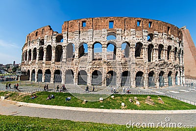 Ancient Rome ruines Editorial Stock Photo