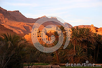 Ancient ruins in morocco Stock Photo