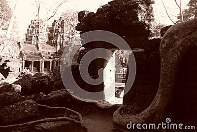 Ancient ruins Stock Photo