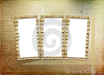 Ancient scratch abstract background Stock Photo