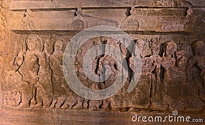 Ancient Sculptures Stock Photo