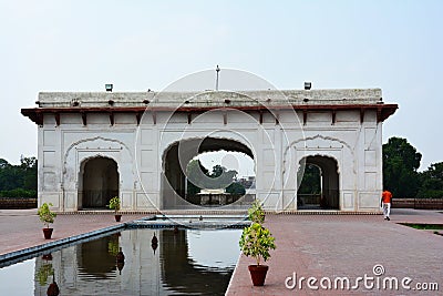 Ancient Shalimar Garden Lahore built by the Mughal emperor Shah Jahan Stock Photo