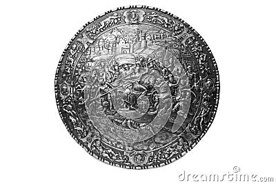 Ancient shield Stock Photo