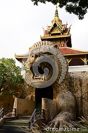 The Ghost museum. Muang Boran, or the Ancient City. Bangpoo. Samut Prakan province. Thailand Editorial Stock Photo
