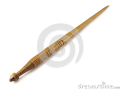 Ancient spindle Stock Photo