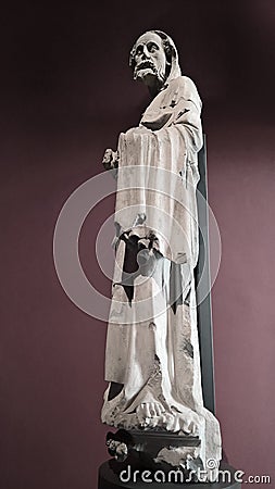 Ancient statue Editorial Stock Photo