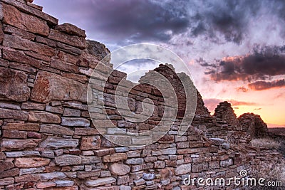 Ancient stone wall Stock Photo