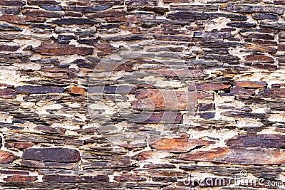 Ancient stonework wall Stock Photo