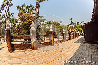 Bagaya Kyaung, Burma Stock Photo