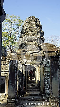 ancient temple of angkor wat Editorial Stock Photo