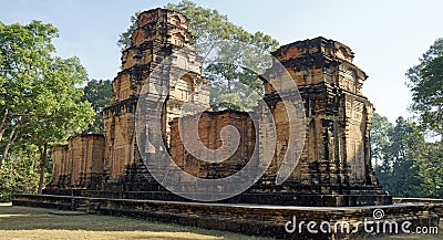 ancient temple of angkor wat Editorial Stock Photo