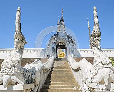 Ancient temple of Wat Pongsanuk in Thailand Stock Photo