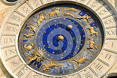 Ancient time, Astrology and Horoscope Stock Photo