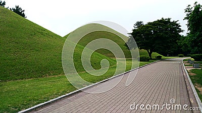 The ancient tombs Stock Photo