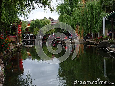 The ancient town of Shuhe Editorial Stock Photo
