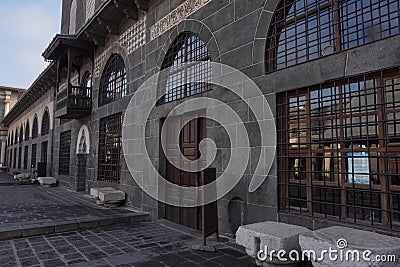 Ancient Ulu Cami Great Mosque in Diyarbakir Turkey Stock Photo