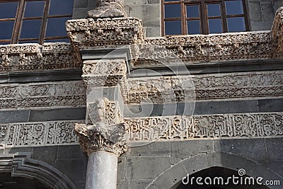 Ancient Ulu Cami Great Mosque in Diyarbakir Turkey Stock Photo