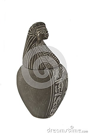 Ancient vase from Egypt Stock Photo