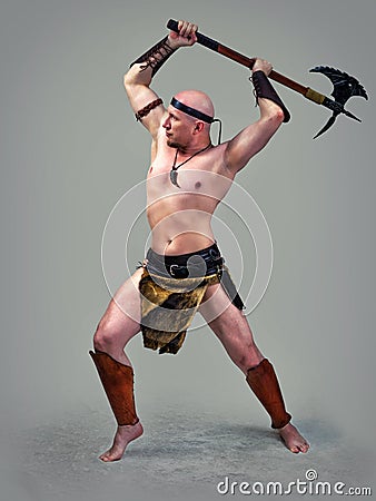 Ancient warrior. Stock Photo