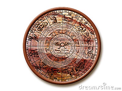 Ancient zodiac Stock Photo