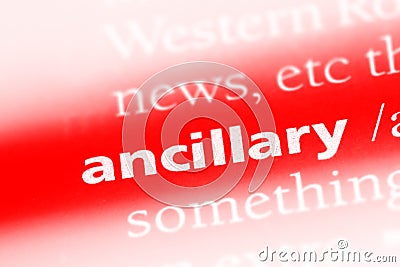 ancillary Stock Photo