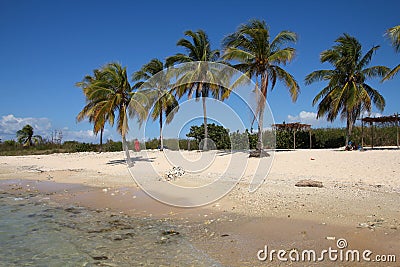 Ancon Beach, Cuba Stock Photo