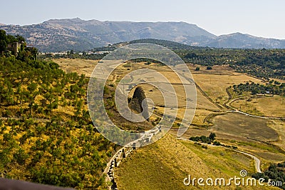 Andalusia landscape Stock Photo