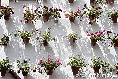 Andalusian patio Stock Photo