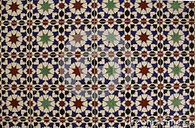 Andalusian Tiles Stock Photo