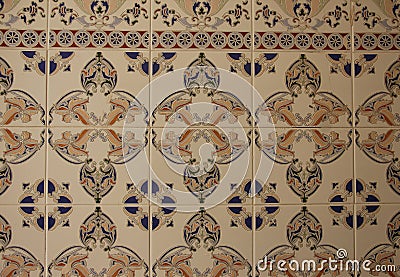 Andalusian Tiles Stock Photo