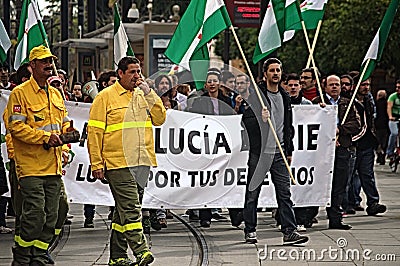 Andalusias Day 28 Editorial Stock Photo