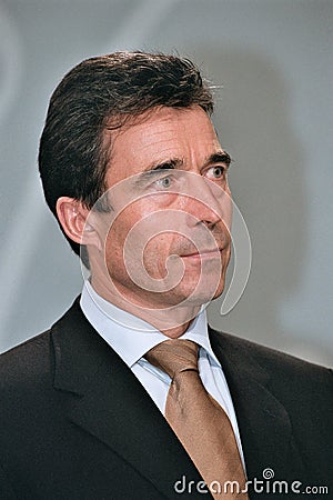 Anders Fogh Rasmussen Editorial Stock Photo