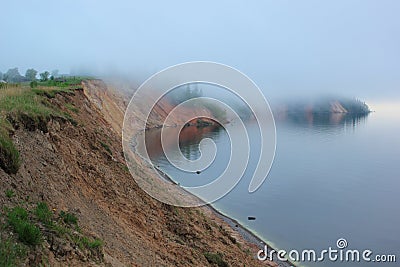Andoma Mountain, Lake Onega, Russia Stock Photo