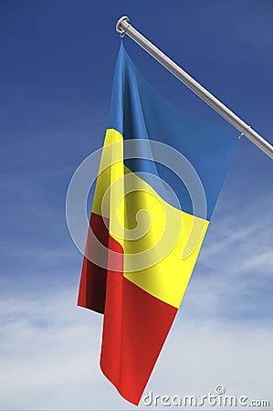 Andorra flag Stock Photo