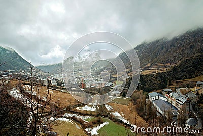 Andorra-la-Vella Stock Photo