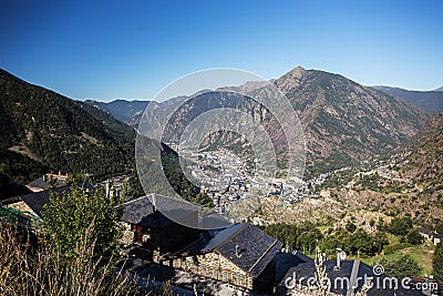 Andorra LaVella Stock Photo