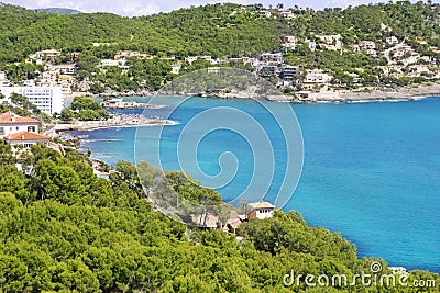 Andratx Camp de Mar in Mallorca Balearic Islands Stock Photo