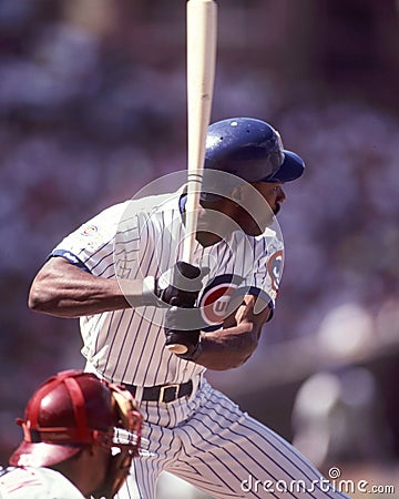 Andre Dawson, Chicago Cubs Editorial Stock Photo