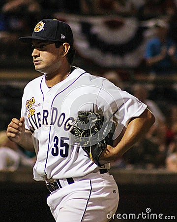 Andre Del Bosque, Charleston RiverDogs Editorial Stock Photo