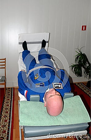 Andre Kuipers During Training Editorial Stock Photo