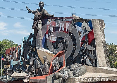 Andres Bonifacio Monument Stock Photo
