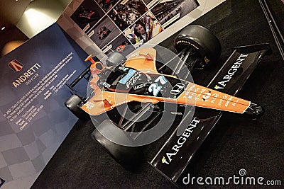 Andretti Indy car at toronto autoshow Editorial Stock Photo