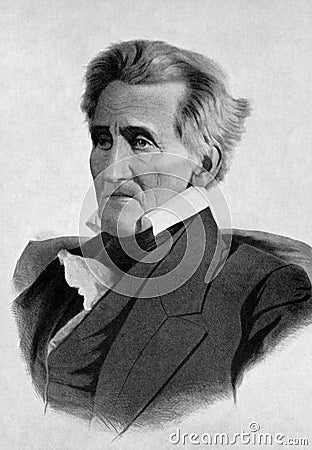 Andrew Jackson Editorial Stock Photo